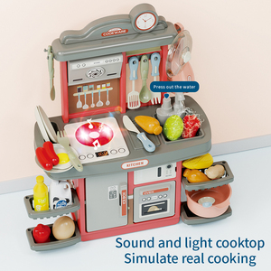 Ensemble de Grande Cuisine de Jeu pour Enfants avec Vaisselle Imitation, Lumières et Sons, Jouets Éducatifs pour Filles - Vente en Gros - Product Image 3