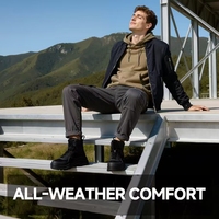 Botas de Seguridad de Trabajo para Hombre con Puntera de Acero |   Construcción Indestructible, Resistente a Impactos, a Pinchazos, Cómoda y Resistente al Desgaste