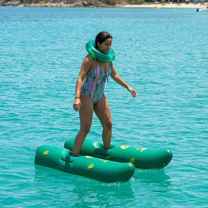 Wholesale commercial grade giant floating walk on water boots <b>inflatable</b> water walking shoe - Product Image 5