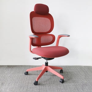 Nueva Silla de Oficina Ergonómica Ejecutiva Moderna, Giratoria, de Tela y Malla, Respaldo Alto, Altura Ajustable, para Uso en el Hogar o la Oficina - Product Image 2