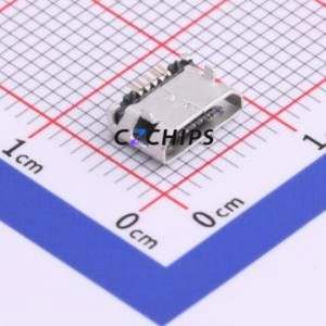 MICRO-02-G1P3-A1T2 USB Connector SMD Connector ( Connector Type: Micro-B )( Protocol Standard: USB 2.0 )( Gender: Female ) - Product Image 1