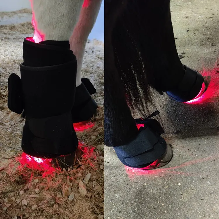 Infrared Treatment Mat Horse Ankle Joint Hoof Wear Phototherapy Mat LED Blue Light Red Light Horse Sunbathing Mat