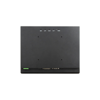 Moniteur tactile industriel 7 pouces USB HDMI VGA IP65 étanche avec cadre en aluminium et dos en tôle pour dissipation thermique CE