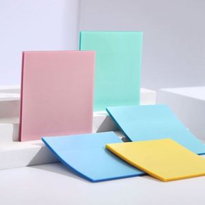 Transparent Sticky Notes Shining 3*3inch School Supplies Colorful <b>Memo</b> <b>Pads</b> Stationery Self-Adhesive - Product Image 4