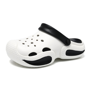 Men's Summer <b>Clogs</b> Thick Soled Non Slip EVA Closed Toe Beach Outdoor Sandals Size 36-45 White Black Gray Misty Blue - Product Image 5
