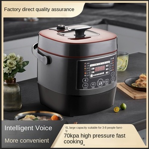 Autocuiseur électrique 11 en 1 en forme de porc pour dortoir, autocuiseur électrique multifonction à puissance instantanée de 5L, 6L, 8L, 6 pintes, vente en gros - Product Image 3