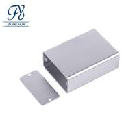 44*23*65mm Ultraflaches Extrudiertes Aluminium-Gehäuse Niedrigprofil Eloxiertes Flachgehäuse Handgehaltener Datenlogger Anzeige-Steuerungsbox