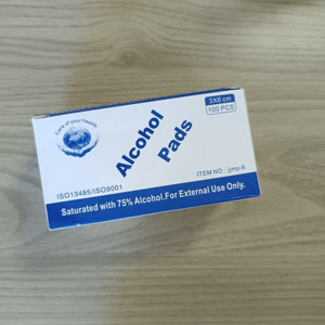 Toallitas Húmedas Desechables Médicas con <span class=keywords><strong>Alcohol</strong></span> <span class=keywords><strong>Isopropílico</strong></span> al 70%, Toallitas Antisépticas de Algodón con <span class=keywords><strong>Alcohol</strong></span> <span class=keywords><strong>Isopropílico</strong></span> al 70% para Limpieza - Product Image 2