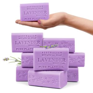 Jabón Botánico de Leche de Cabra OEM ODM en Barra de 187g, Etiqueta Privada Personalizada, 12 Opciones de Fragancia, a Base de Plantas - Product Image 1