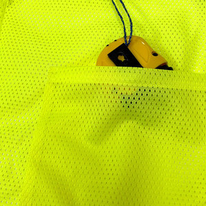 Gilet de sécurité réfléchissant personnalisé avec logo, haute qualité, normes ANSI Classe 1 et EN ISO Classe 1, pour hommes et femmes, usage construction, faible MOQ - Product Image 4