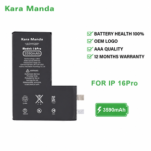 Kara Manda OEM Produttore di Celle Batteria di Alta Qualità per iPhone 16 Pro Senza Flex Senza Messaggio Pop-up - Product Image 2