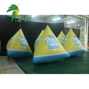 Bouée tubulaire <span class=keywords><strong>gonflable</strong></span> flottante de haute qualité, pour l'extérieur, personnalisé, en forme de Triangle, pour la publicité - Product Image 5