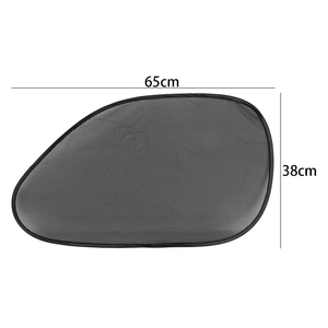 2 Parasoles para Ventanas Laterales de <span class=keywords><strong>Coche</strong></span> para Bebés, 65*38CM, Plegables, con Adhesión Estática - Product Image 5