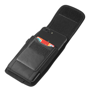 Funda Universal de Cuero para Teléfono Móvil, Funda de Nailon con Clip para Cinturón, Soporte de Cinturón para Iphone, Samsung y <span class=keywords><strong>Xiaomi</strong></span> - Product Image 4