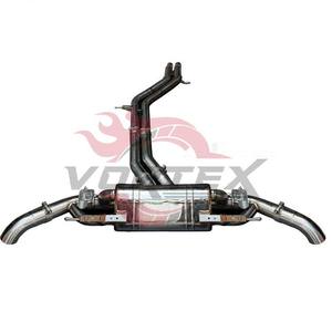Escape Catback Valvetronic de Acero Inoxidable Vortex para AUDI Q8 3.0T 2019-2024, Silenciador Deportivo Pulido con Válvula Activa - Product Image 5