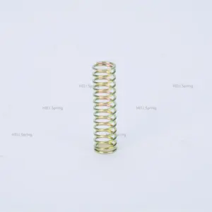 Heli spring Wholesale Small Brass Beryllium Phosphor Bronze Helical Compression Springs Copper Spring