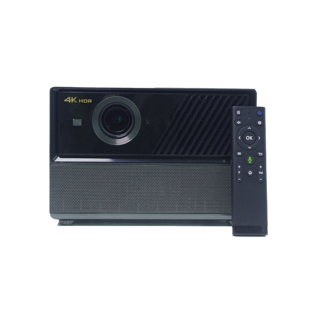 FLYIN Laser 4K Android 9 Smart Portable Projector with for UHD 3840x2160 Resolution 3-Year Warranty