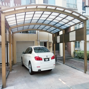 M-joint Auvents et Abris, garages Type Aluminium/PC Solide Abri De Voiture feuille de polycarbonate creux Bioclimatique <span class=keywords><strong>terrasse</strong></span> hangar - Product Image 3