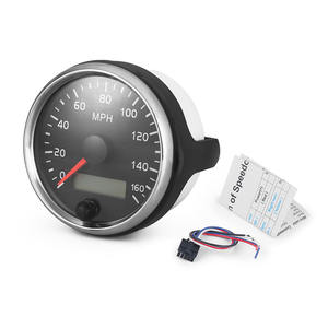 การดัดแปลงรถยนต์เชฟโรเลตด้วยมาตรวัดความเร็ว/ระยะทางขนาด 85 มม. 160 ไมล์ต่อชั่วโมง/กิโลเมตร แผงหน้าปัด LCD พร้อมไฟ LED และจอแสดงผลแบบอนาล็อก แรงดันไฟฟ้า 12 โวลต์ - Product Image 4