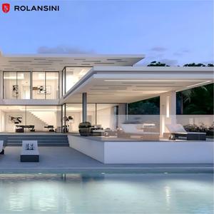 Livraison rapide, vente en gros, fenêtres coulissantes en aluminium isolées thermiquement, fabriquées sur mesure pour les hôtels et villas en Espagne, Ventanas <span class=keywords><strong>De</strong></span> Aluminio - Product Image 2