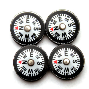 20-2 Oil Filled Compass Pointer Dial Outdoor Camping Navigation Tool ABS Material - Product Image 1