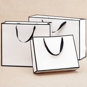 Bolsa de Papel para Ropa con Logotipo Personalizado, Bolsa de Papel para Compras al por Mayor, Económica - Product Image 5
