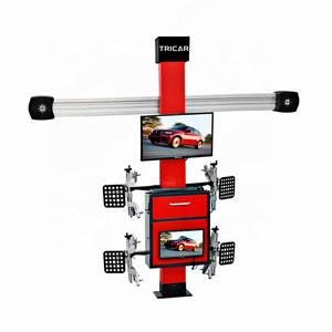 Tricar อุปกรณ์วัดมุมช่วงล่างแบบมืออาชีพหน้าจอคู่อัพเดทเลนส์โซนี่ฟรี3D การจัดตำแหน่งของล้อรถยนต์ - Product Image 5