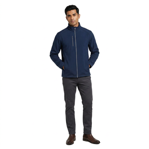Veste Softshell Personnalisée 2026 pour Hommes, en Nylon Imperméable avec Poches en Spandex, OEM, Poches Souples Économiques pour l'Hiver - Product Image 1