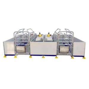 Jaulas de parideras para cerdos de estilo europeo, las más vendidas, con proceso de galvanizado en caliente. - Product Image 1