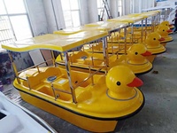 En plastique nouveau rose vert rouge Logo couleur aviron bateau de pêche pédale jaune canard bateau à vendre