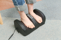 Masseur de pieds électrique Shiatsu avec fonction de pétrissage favorise la circulation sanguine dans les jambes et les pieds