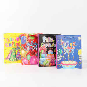 Usine En Gros 3D Animal Motif Enfants Fête D'anniversaire Cadeau Sac En Papier Emballage Sac À Provisions - Product Image 3