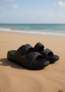 Sandali Eva a Doppia Cinturino Comodi 22mm Punta Aperta Casual per Tutte le Stagioni - Product Image 2