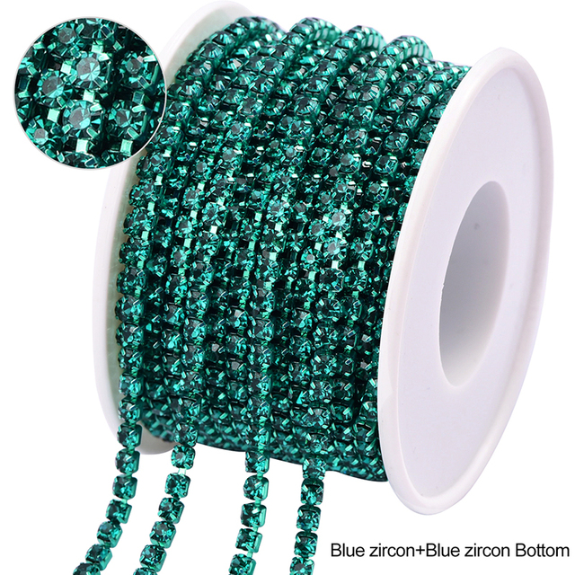Blue zircon