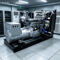 Générateur diesel 16-150 kW, moteur Yuchai, alternateur Stamford, démarrage automatique, type super silencieux, 60 Hz, ATS