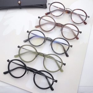 Cs-pantos Gọng Kính Mắt Thời Trang Sang Trọng Gọng Kính Quang Học Thương Hiệu Vàng Desiqn Gọng Kính Mắt Nam Gọng Kính Titan - Product Image 2