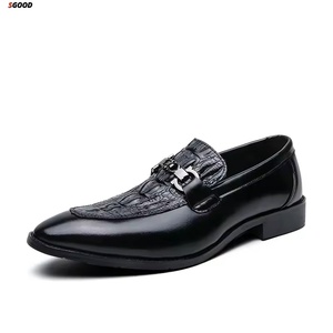 Zapatos Oxford formales de cuero para hombre, Oxfords para el trabajo, casuales, para bodas, con suela suave, estilo para caminar, cómodos, para fitness. - Product Image 1