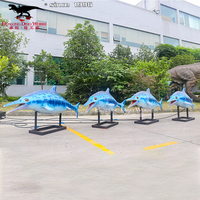 Statue d'animaux marins robotisés, parc aquatique, modèle poisson Robot Animatronic