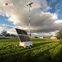 Caméra de surveillance solaire mobile hors réseau HiSOLO avec surveillance multi-caméras, autonomie de 72 heures, surveillance à distance