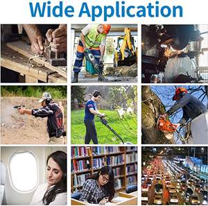 Orejeras <span class=keywords><strong>de</strong></span> seguridad para cortacésped industrial, protección auditiva con cancelación <span class=keywords><strong>de</strong></span> ruido, auriculares inalámbricos <span class=keywords><strong>de</strong></span> Radio, 29Db - Product Image 6