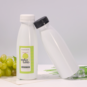 8 once di bottiglie di <span class=keywords><strong>latte</strong></span> in plastica da 250ml di contenitori per bere acqua e succo rotondo per bar ristoranti-per bevande energetiche di Soda Whisky - Product Image 4