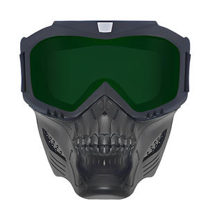 Máscara Modular Compatible con Casco para Aprilia Moto Guzzi, Diseño Convertible, Lavable, Reutilizable, Protector Facial Multideportivo - Product Image 5