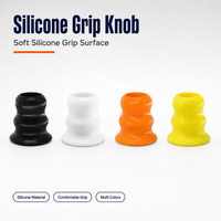 Anneau de compression personnalisé en silicone multicolore pour bâton de baseball/softball, avec base conique pour une meilleure prise