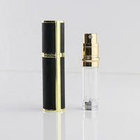 Atomiseur de parfum en cuir rechargeable, vaporisateur à pompe de voyage pour huiles essentielles, pour le transfert de parfum et de rouge à lèvres F902