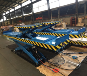 Đôi mức độ nền tảng Scissor Lift cho Bốn bánh xe liên kết - Product Image 6