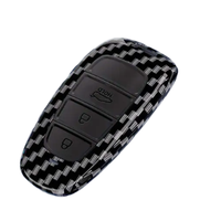 Étui de protection pour clé de voiture en fibre de carbone ABS pour clé intelligente à 5 boutons, accessoires pour clé de voiture pour Hyundai Ioniq 5