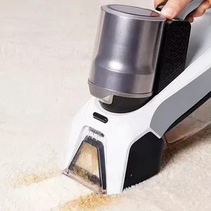 Aspirateur à tapis sans fil à piles avec brosse à rouleau