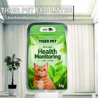 Litière pour chat naturelle et écologique avec indicateur de pH pour le bien-être des chats