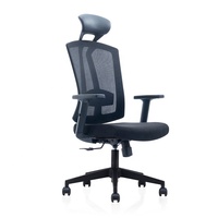 Chaise de bureau ergonomique et confortable, pivotante, à dossier en maille, pour bureau, vente en gros, haute qualité, moderne