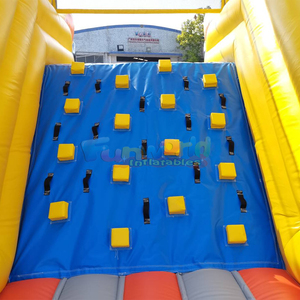 Castillo inflable para niños, castillo hinchable comercial con diseño de excavadora, casa de brinco inflable con tobogán. - Product Image 4